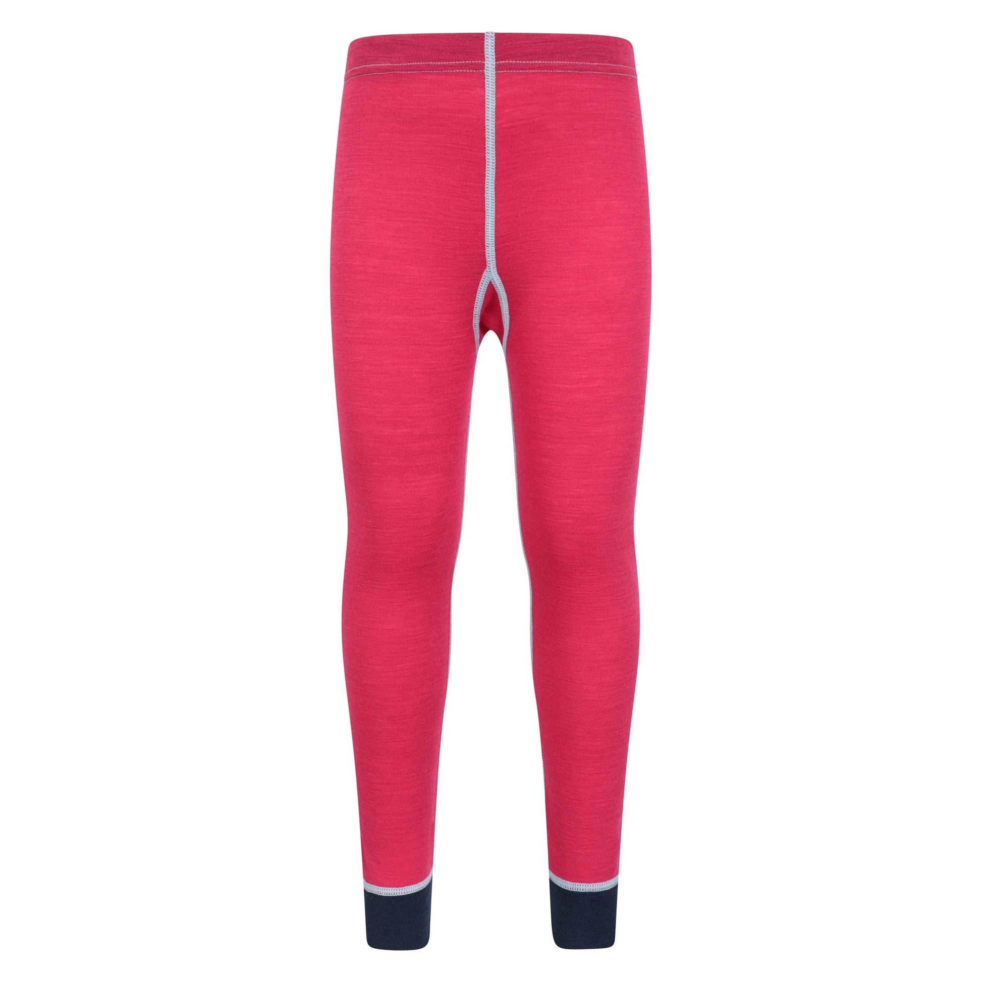 Purple - Close up - Mountain Warehouse Childrens-Kids Merino II Base Layer Set