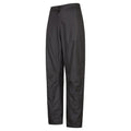 Black - Side - Mountain Warehouse Mens Spray Waterproof Trousers