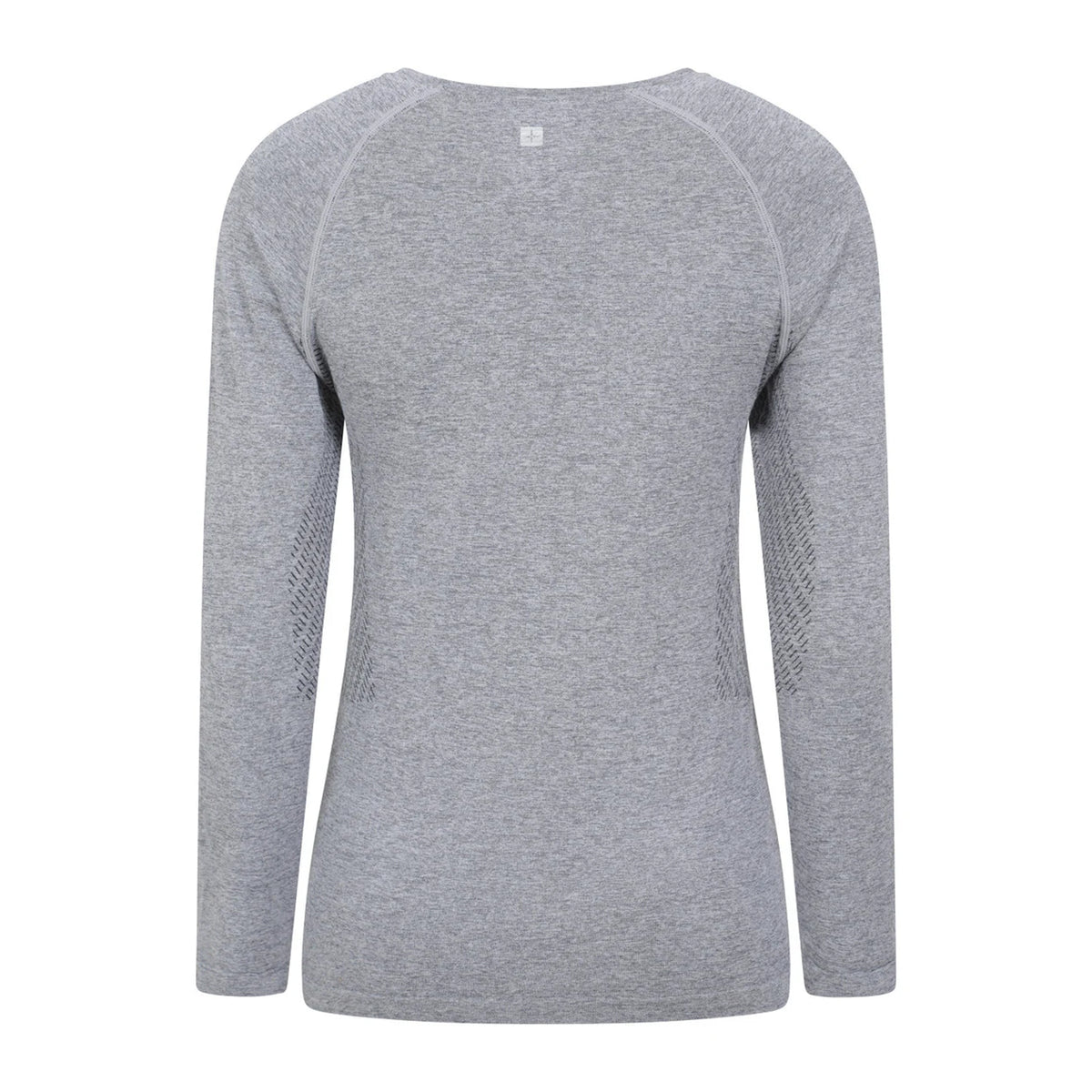 Light Grey - Back - Mountain Warehouse Womens-Ladies Off Piste II Base Layer Top