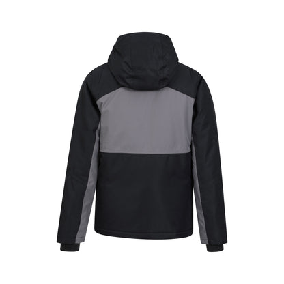 Grey - Back - Mountain Warehouse Childrens-Kids Galactic II Extreme Ski Jacket