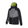 Grey - Side - Mountain Warehouse Childrens-Kids Galactic II Extreme Ski Jacket