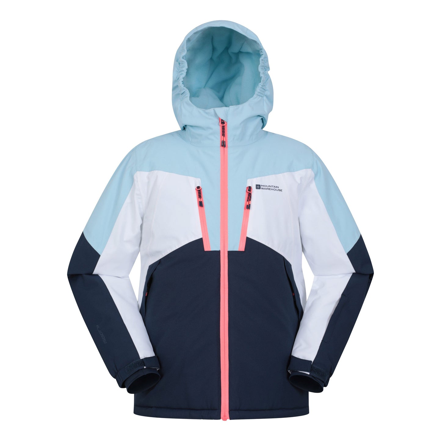 Light Blue - Front - Mountain Warehouse Childrens-Kids Galactic II Extreme Ski Jacket