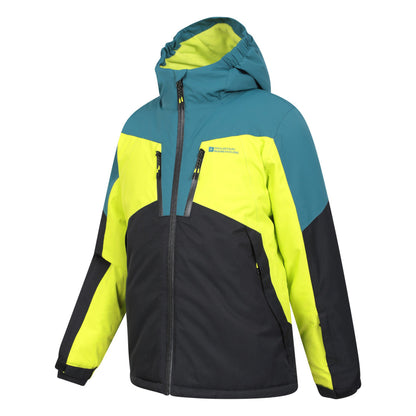 Green - Lifestyle - Mountain Warehouse Childrens-Kids Galactic II Extreme Ski Jacket