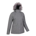 Grey - Side - Mountain Warehouse Womens-Ladies Snow II Waterproof Ski Jacket