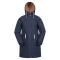 Khaki Green - Pack Shot - Mountain Warehouse Womens-Ladies Acorn Waterproof Borg Lined Padded Parka