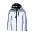 White - Pack Shot - Mountain Warehouse Mens Vulcan III Ski Jacket