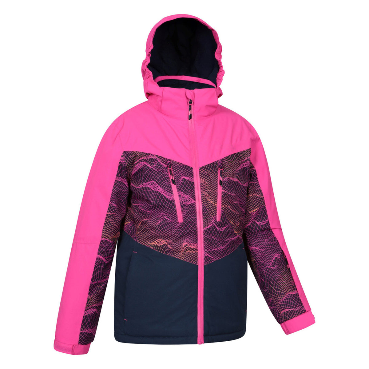 Dark Pink - Lifestyle - Mountain Warehouse Childrens-Kids Storm II Extreme Galaxy Ombre Ski Jacket