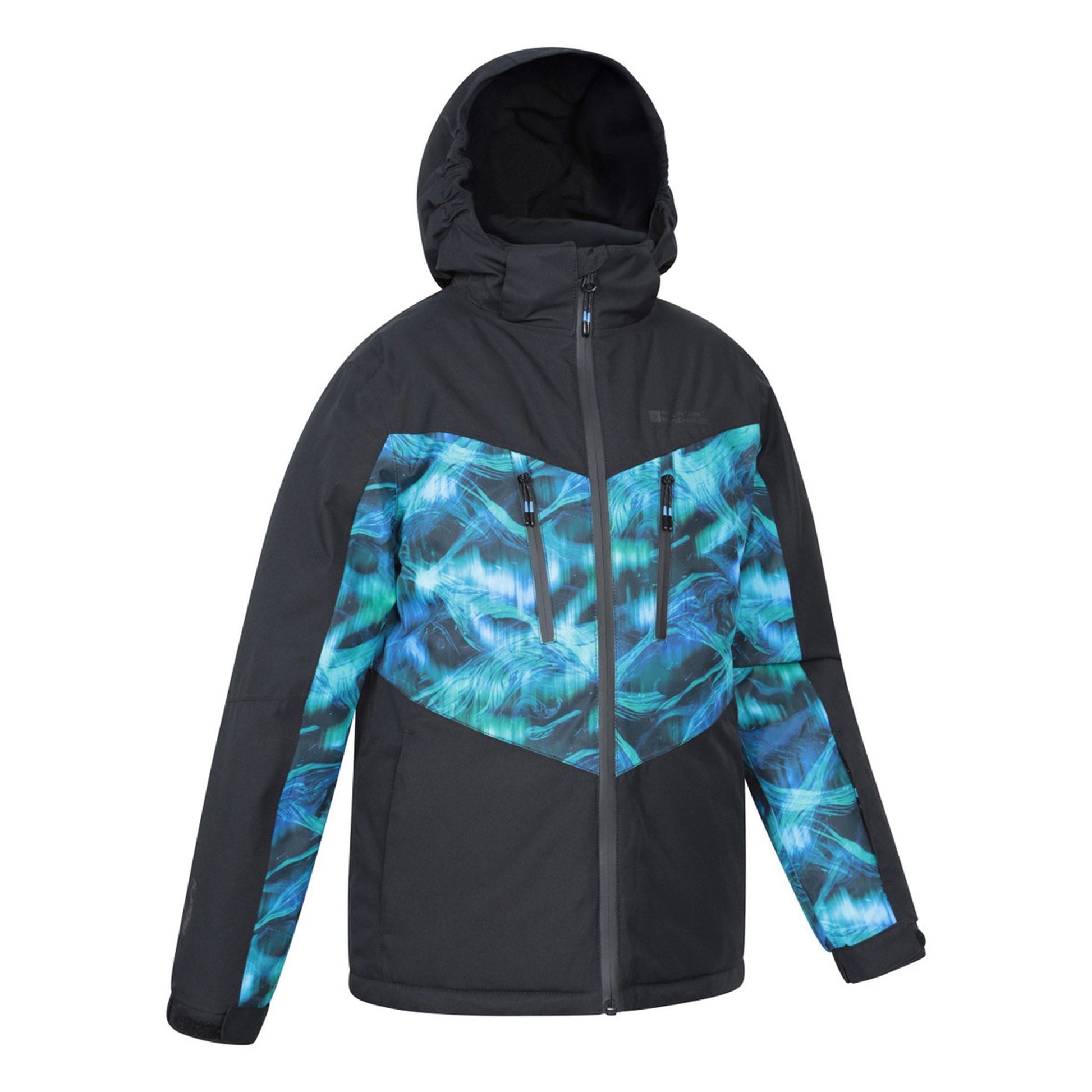 Dark Teal - Lifestyle - Mountain Warehouse Childrens-Kids Storm II Extreme Galaxy Ombre Ski Jacket