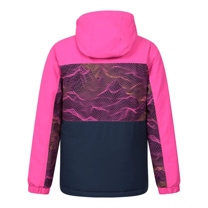 Dark Pink - Back - Mountain Warehouse Childrens-Kids Storm II Extreme Galaxy Ombre Ski Jacket
