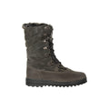 Grey - Lifestyle - Mountain Warehouse Womens-Ladies Vostok Leather Snow Boots