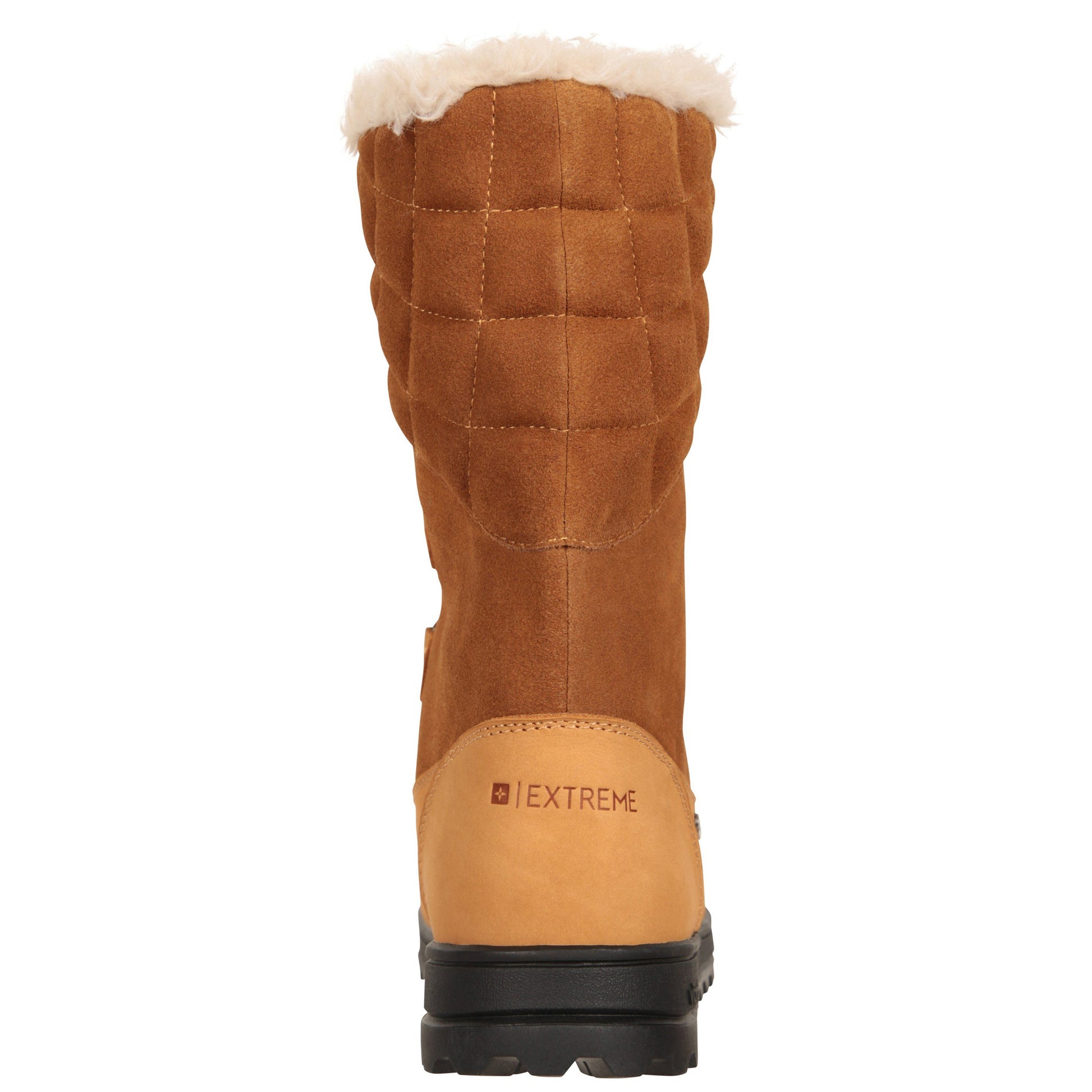 Brown - Side - Mountain Warehouse Womens-Ladies Vostok Leather Snow Boots