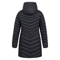 Black - Back - Mountain Warehouse Womens-Ladies Florence Faux Fur Lined Padded Jacket
