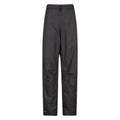 Black - Front - Mountain Warehouse Mens Spray Waterproof Trousers