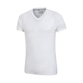White - Side - Mountain Warehouse Mens Summit Merino Wool Thermal Top