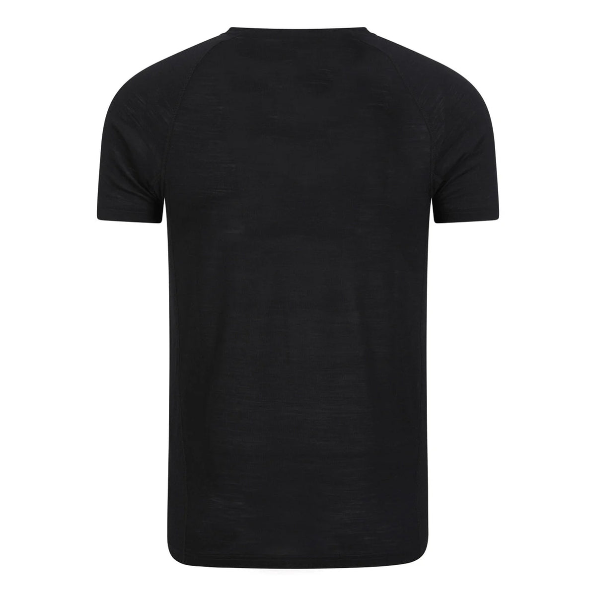 Black - Back - Mountain Warehouse Mens Summit Merino Wool Thermal Top
