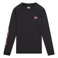 Jet Black - Front - Animal Womens-Ladies Piste Base Layer Top