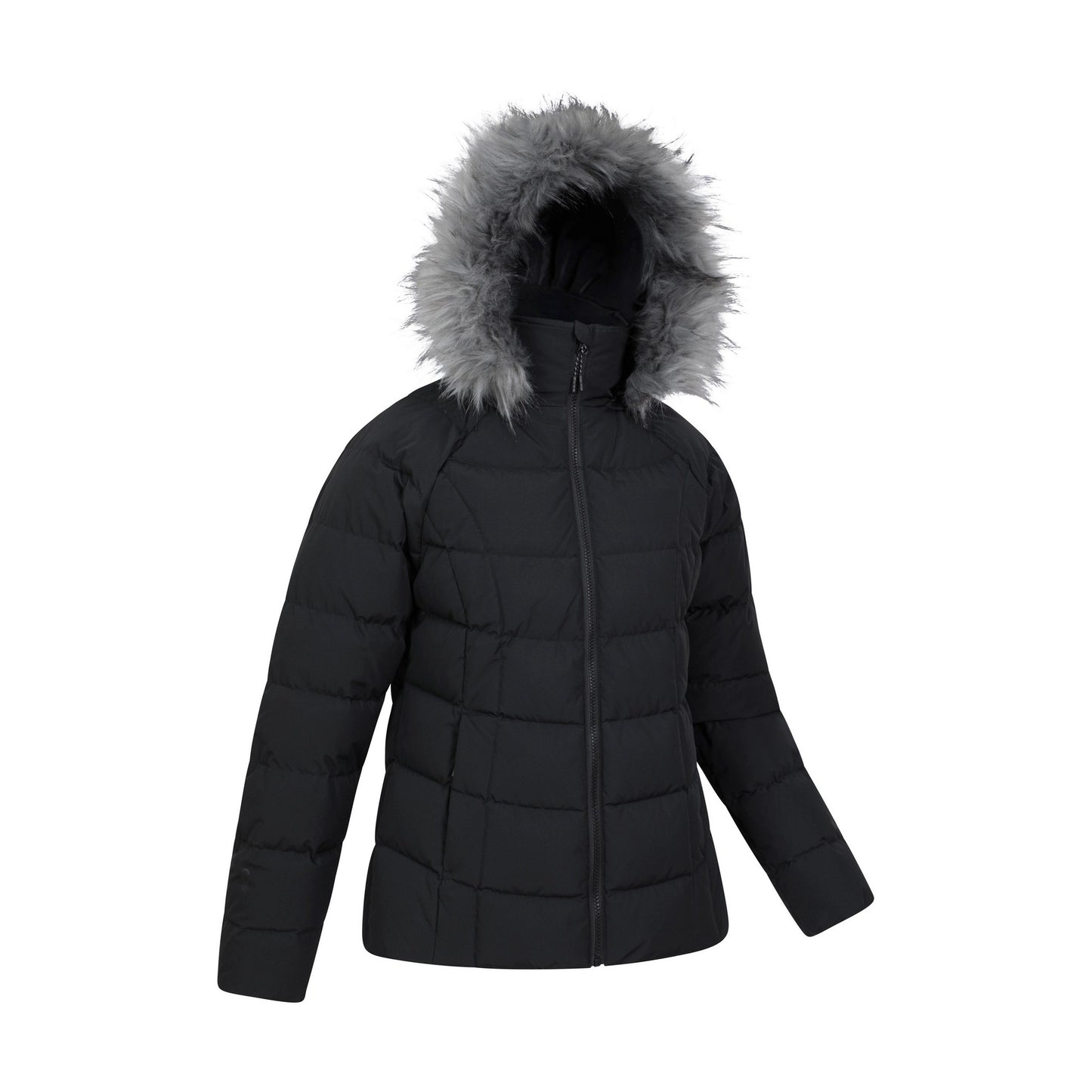 Black - Lifestyle - Mountain Warehouse Womens-Ladies Isla Extreme Short Down Jacket