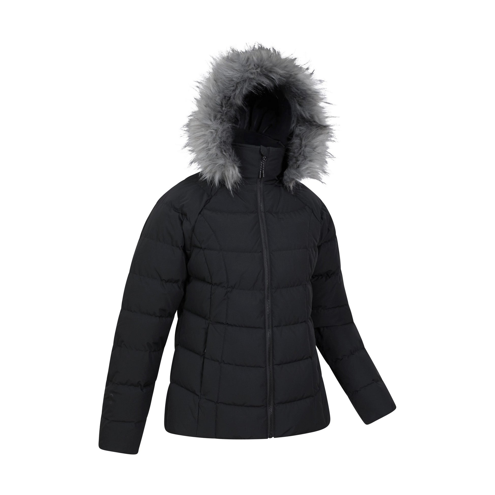 Black - Lifestyle - Mountain Warehouse Womens-Ladies Isla Extreme Short Down Jacket