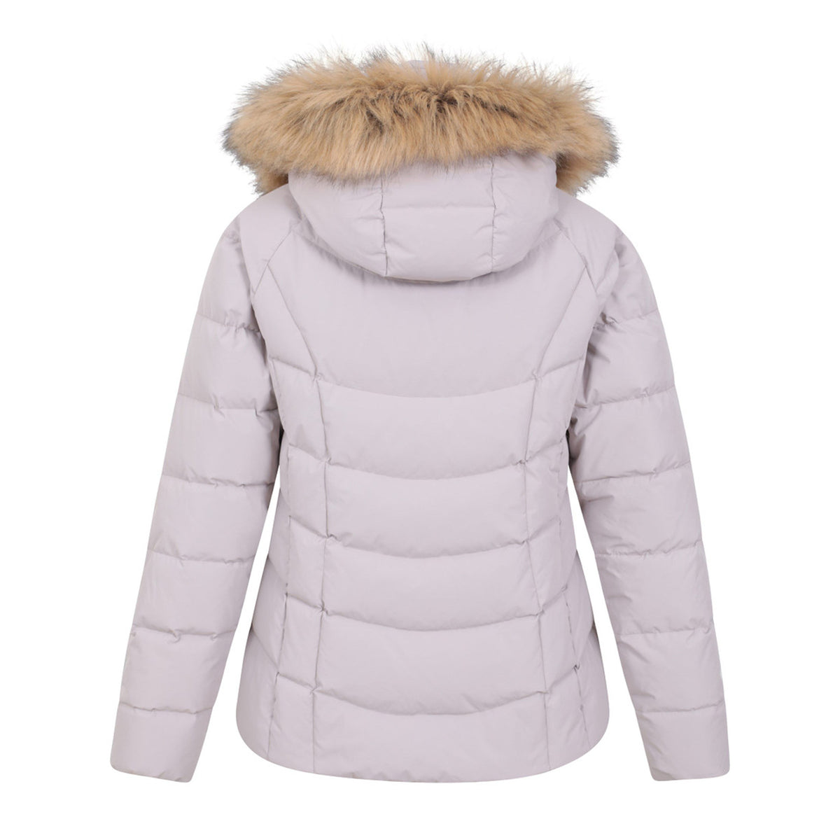 Light Beige - Side - Mountain Warehouse Womens-Ladies Isla Extreme Short Down Jacket