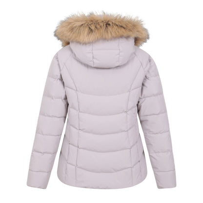 Light Beige - Side - Mountain Warehouse Womens-Ladies Isla Extreme Short Down Jacket