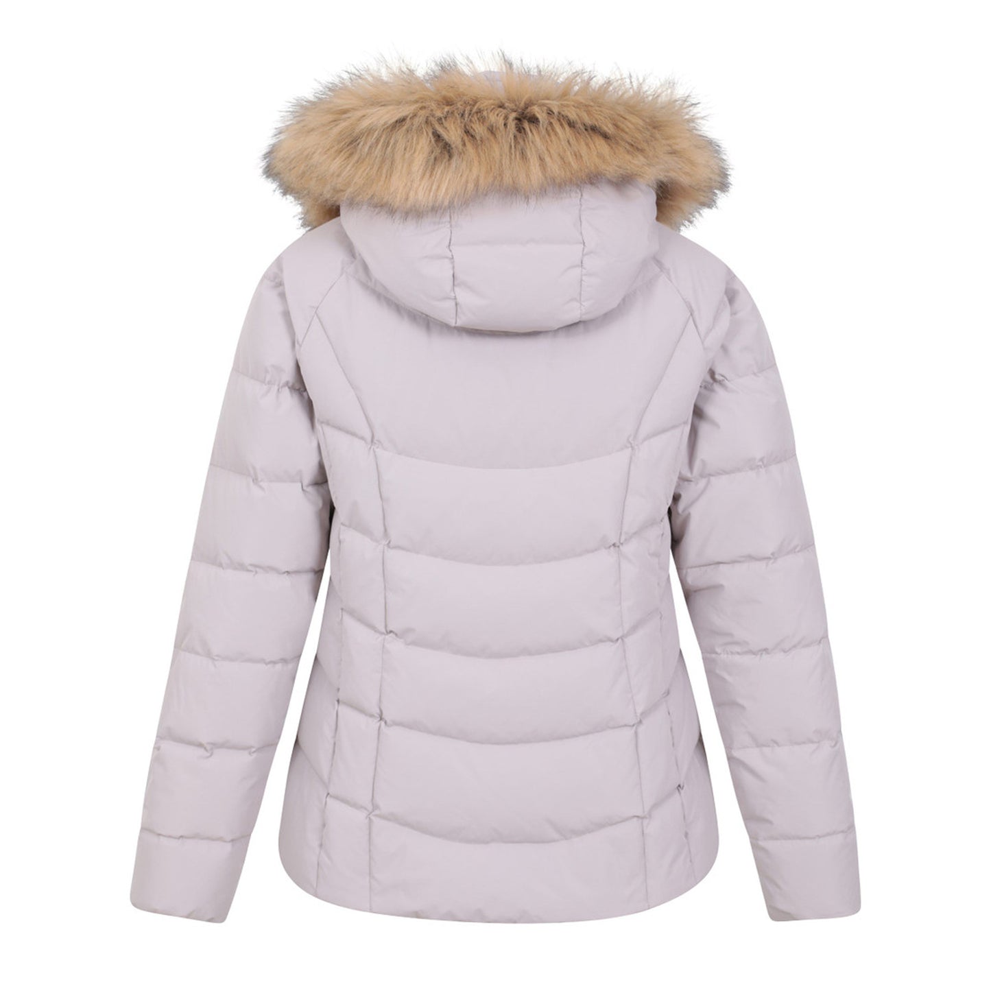 Light Beige - Side - Mountain Warehouse Womens-Ladies Isla Extreme Short Down Jacket