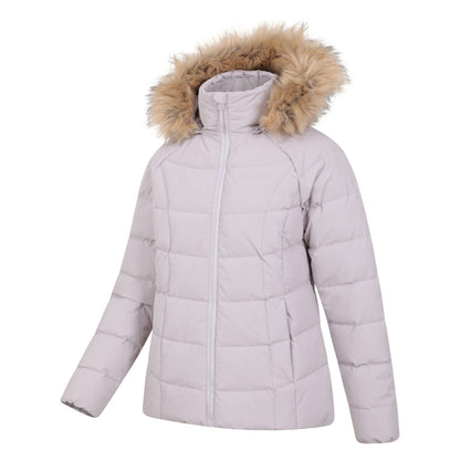 Light Beige - Lifestyle - Mountain Warehouse Womens-Ladies Isla Extreme Short Down Jacket