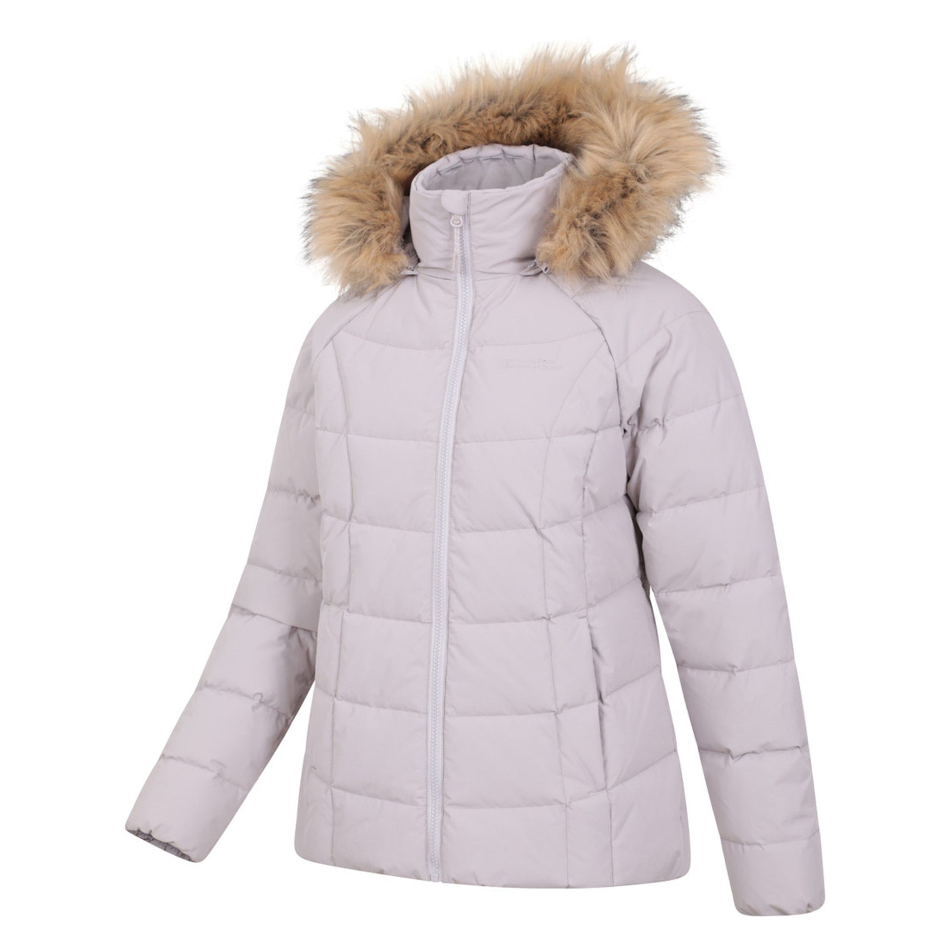 Light Beige - Lifestyle - Mountain Warehouse Womens-Ladies Isla Extreme Short Down Jacket