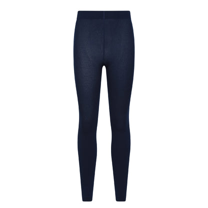 Navy - Pack Shot - Mountain Warehouse Womens-Ladies Brushed Isotherm Thermal Leggings (Pack of 2)