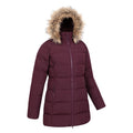 Purple - Lifestyle - Mountain Warehouse Womens-Ladies Nola Long Padded Jacket