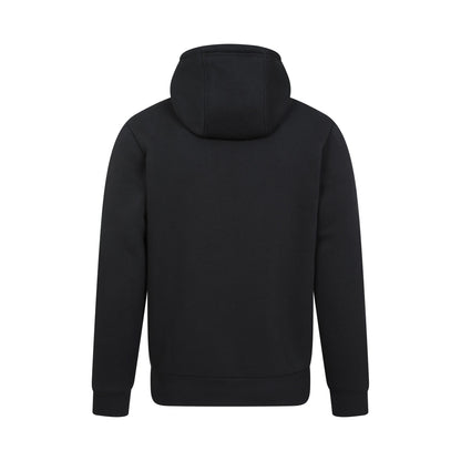 Black - Back - Mountain Warehouse Mens Dalton Borg Lined Full Zip Hoodie