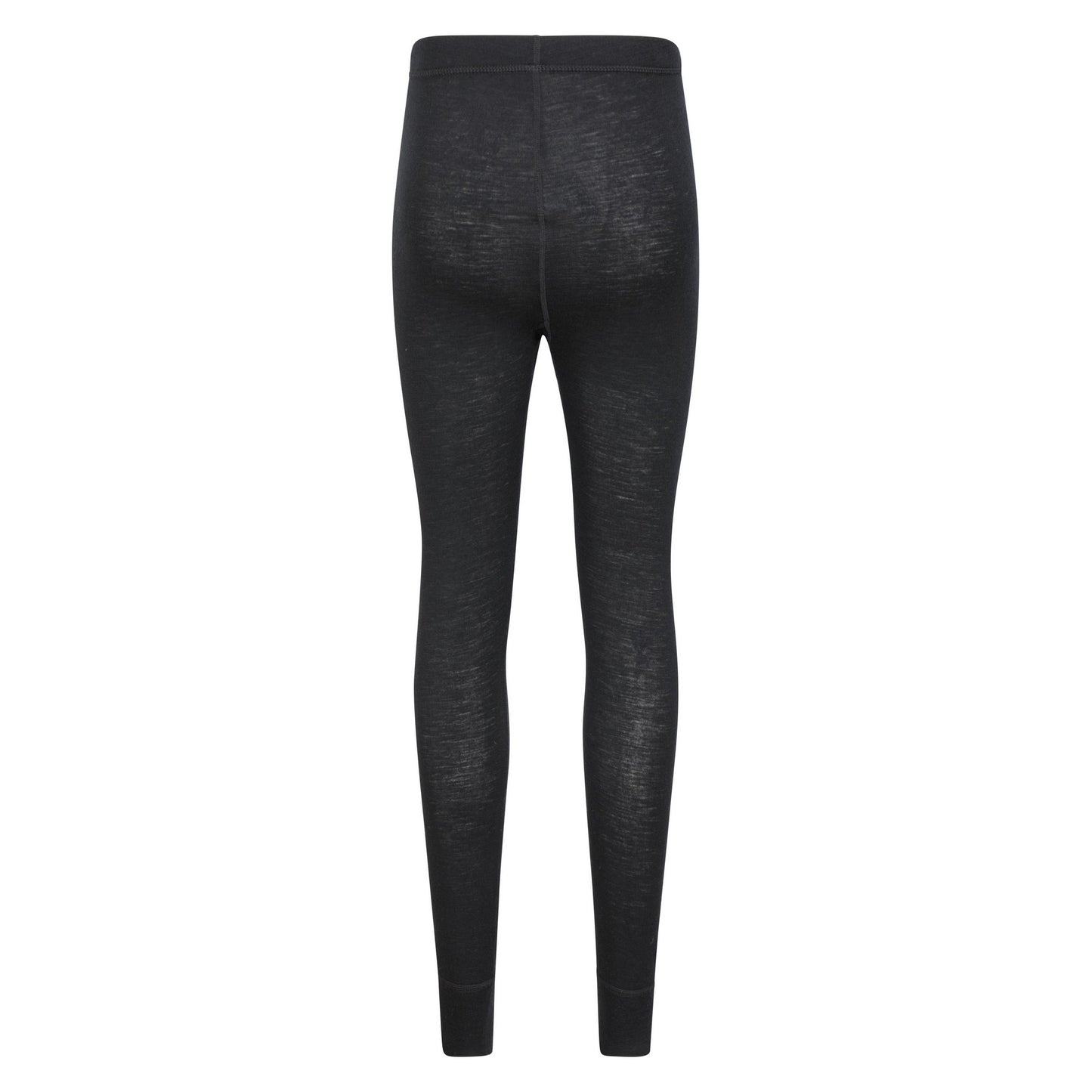 Black - Back - Mountain Warehouse Womens-Ladies Merino Wool Base Layer Bottoms (Pack of 2)
