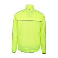 Yellow - Back - Mountain Warehouse Mens Force Reflective Water Resistant Jacket