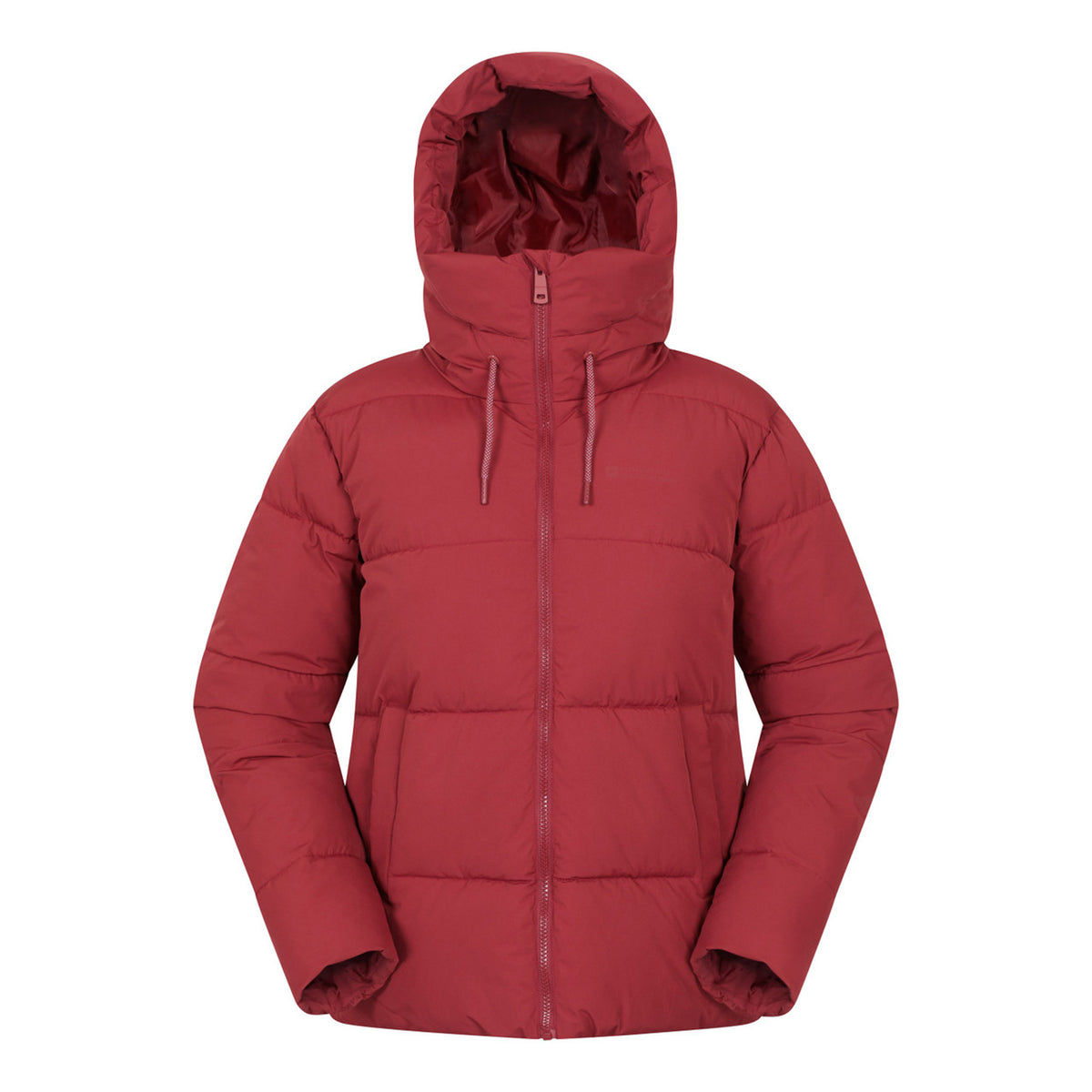 Red - Front - Mountain Warehouse Womens-Ladies Toasty Short Padded Jacket