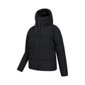 Black - Side - Mountain Warehouse Womens-Ladies Toasty Short Padded Jacket