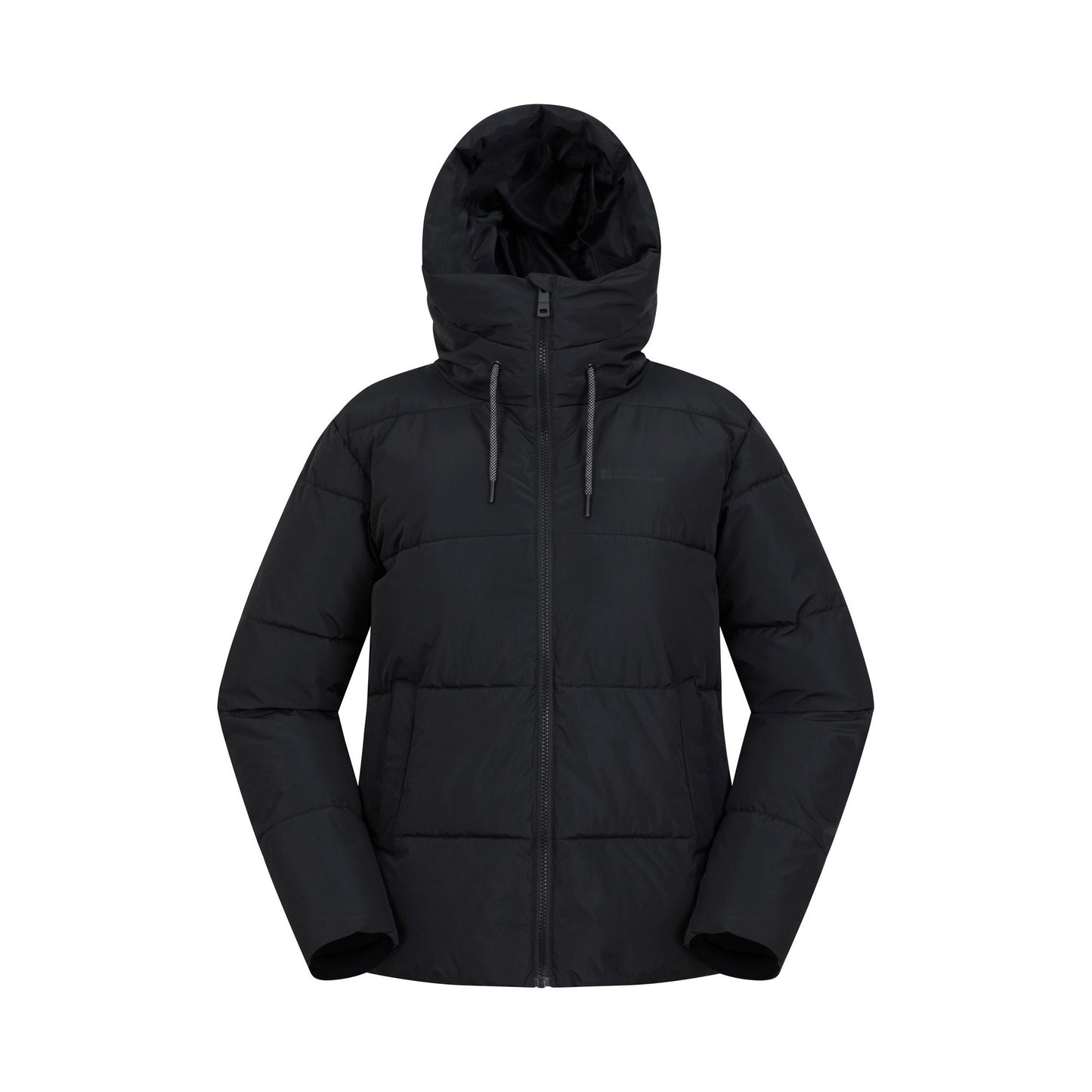 Black - Front - Mountain Warehouse Womens-Ladies Toasty Short Padded Jacket