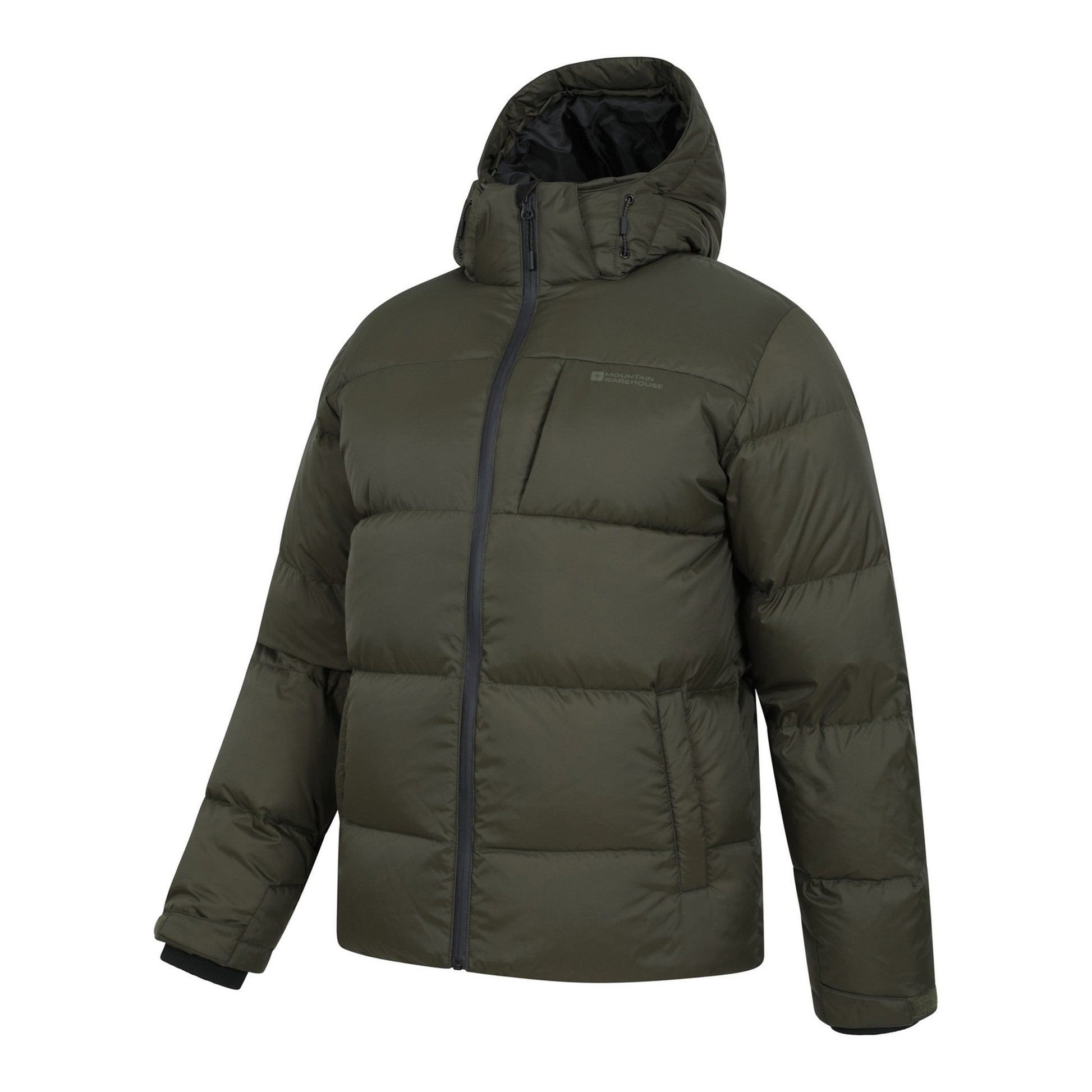Khaki Green - Lifestyle - Mountain Warehouse Mens Frost II Extreme Down Jacket