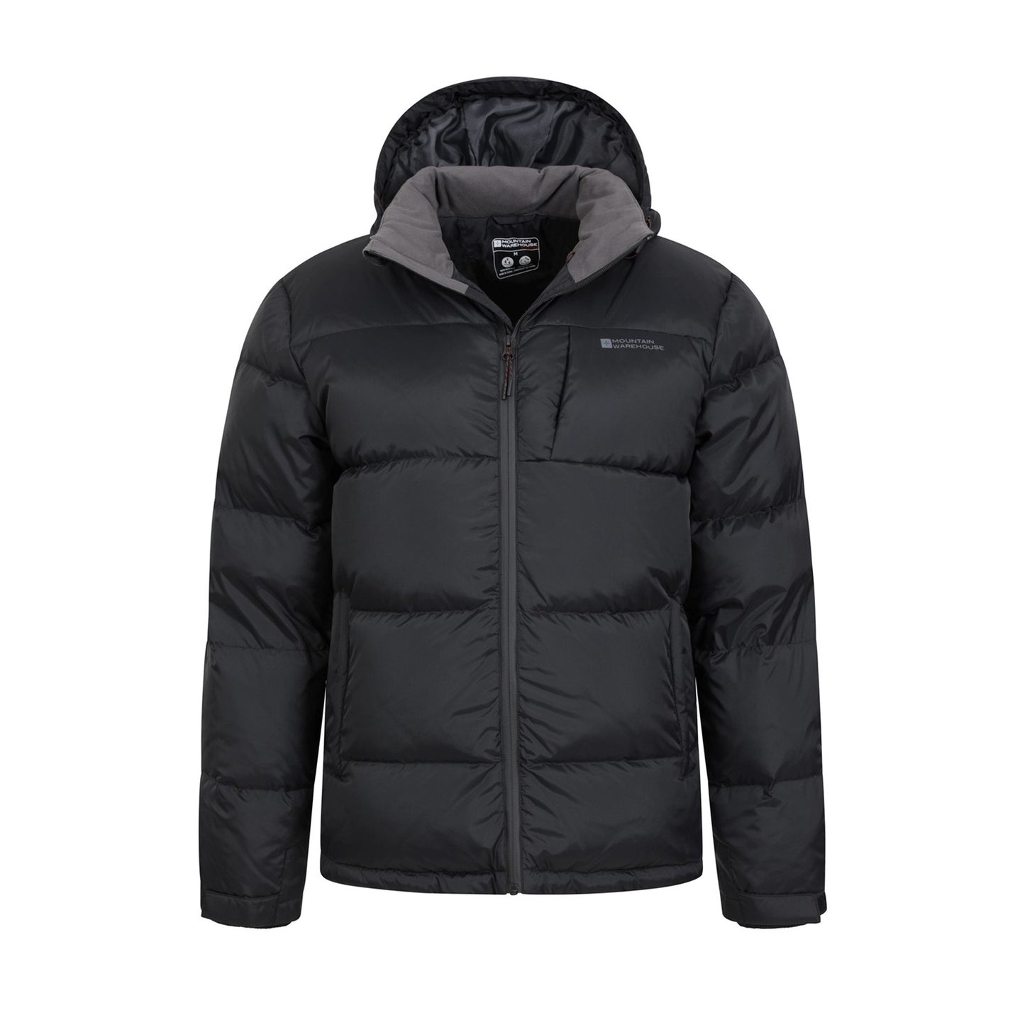 Jet Black - Lifestyle - Mountain Warehouse Mens Frost II Extreme Down Jacket