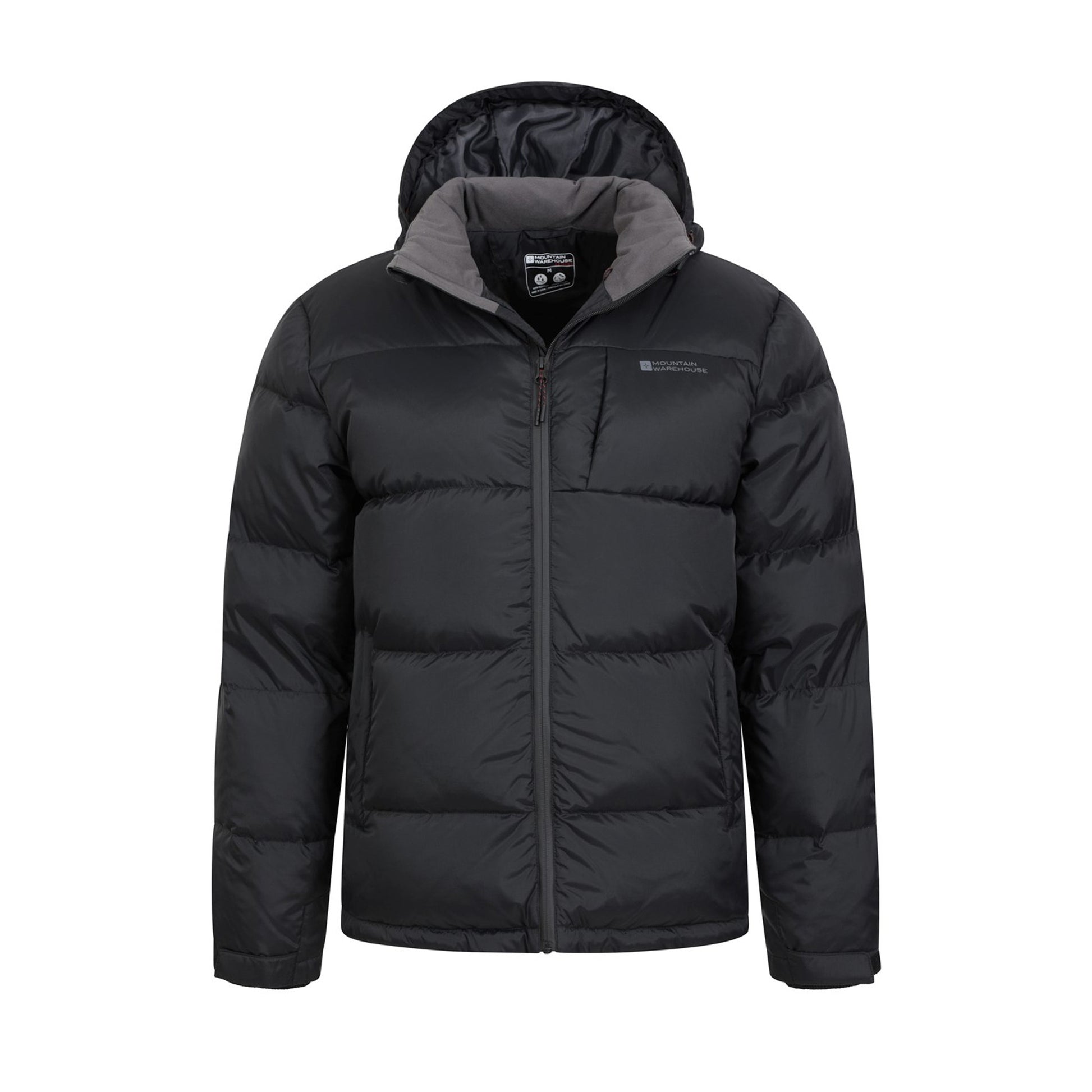 Jet Black - Lifestyle - Mountain Warehouse Mens Frost II Extreme Down Jacket