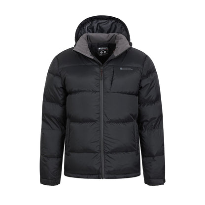 Jet Black - Lifestyle - Mountain Warehouse Mens Frost II Extreme Down Jacket