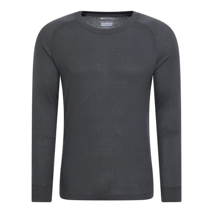 Charcoal - Side - Mountain Warehouse Mens Talus Thermal Base Layer Set