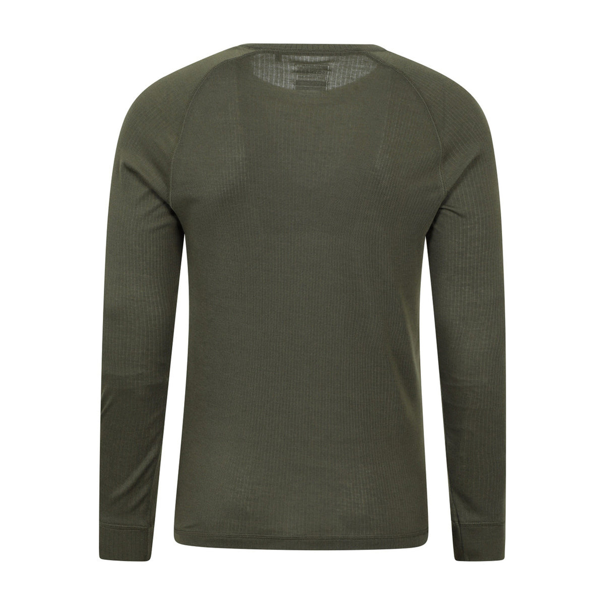 Khaki Green - Back - Mountain Warehouse Mens Talus Thermal Base Layer Set