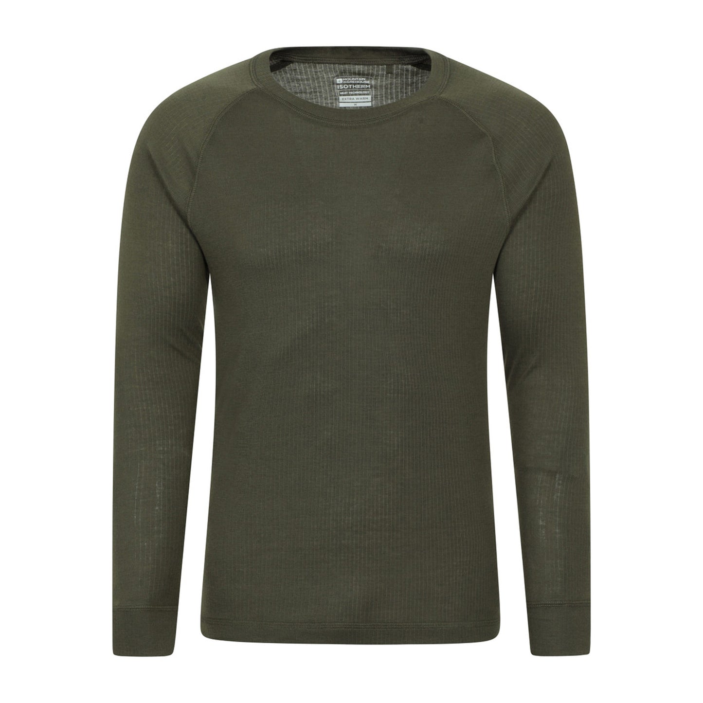 Khaki Green - Side - Mountain Warehouse Mens Talus Thermal Base Layer Set