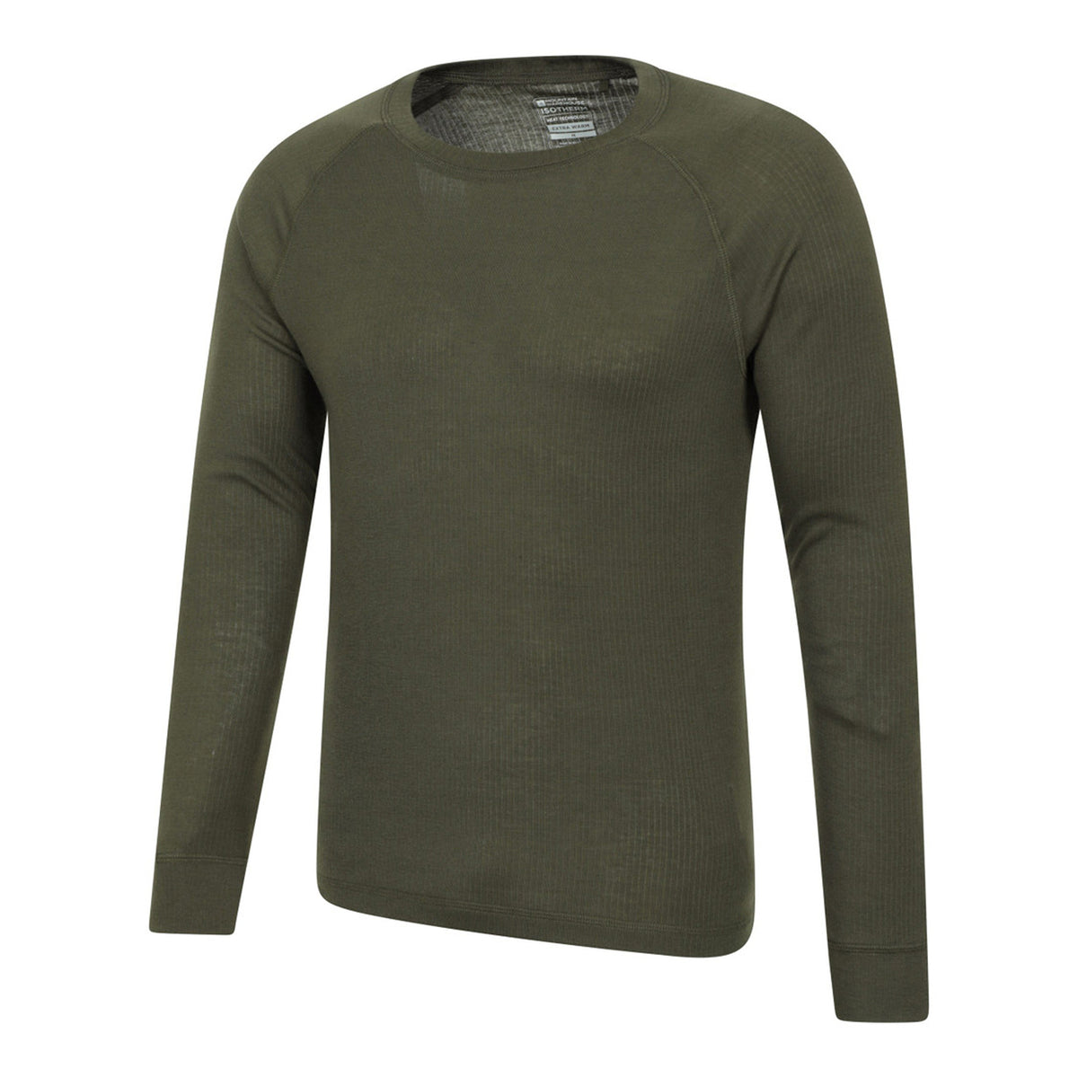 Khaki Green - Pack Shot - Mountain Warehouse Mens Talus Thermal Base Layer Set