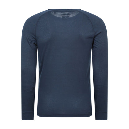 Navy - Back - Mountain Warehouse Mens Talus Thermal Base Layer Set