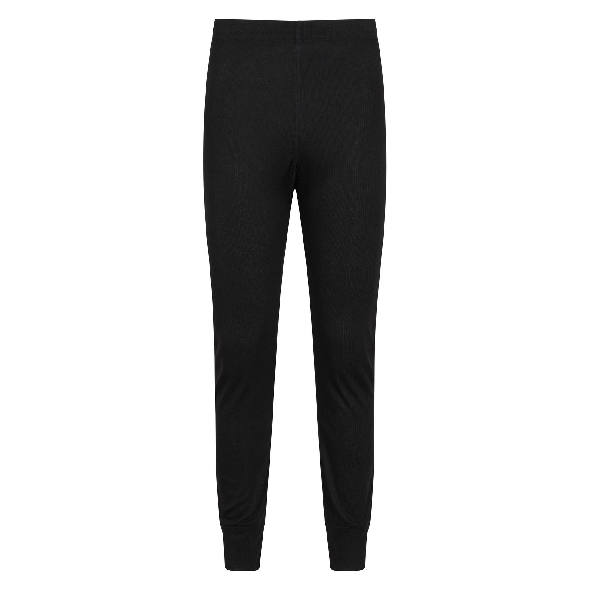 Black - Pack Shot - Mountain Warehouse Mens Talus Thermal Base Layer Set