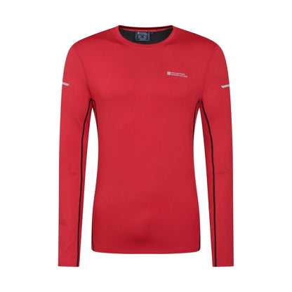 Active Red - Front - Mountain Warehouse Mens Vault Recycled Top