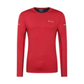 Active Red - Front - Mountain Warehouse Mens Vault Recycled Top