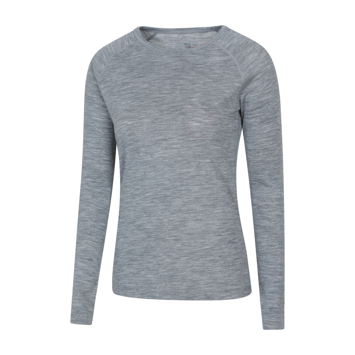 Light Grey - Pack Shot - Mountain Warehouse Womens-Ladies Merino Wool Base Layer Set