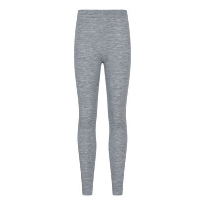 Light Grey - Close up - Mountain Warehouse Womens-Ladies Merino Wool Base Layer Set