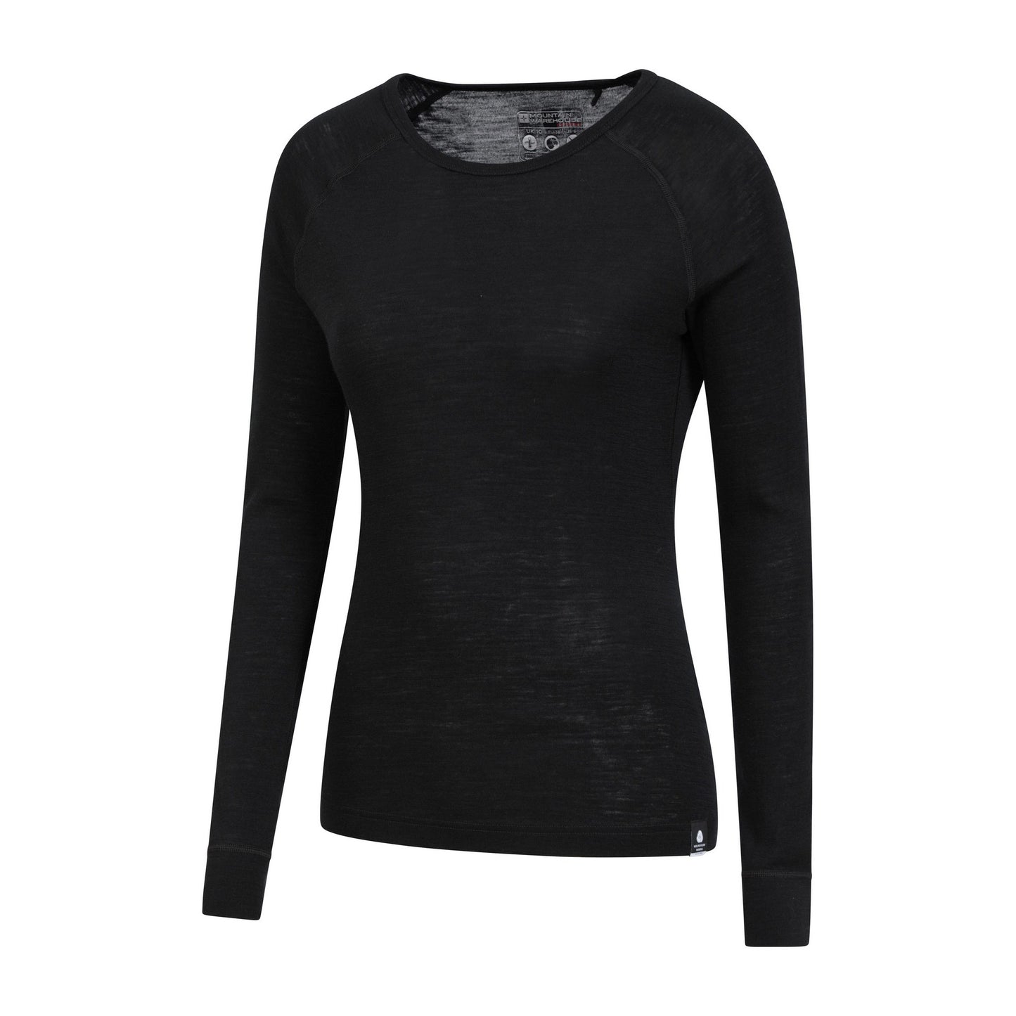 Black - Lifestyle - Mountain Warehouse Womens-Ladies Merino Wool Base Layer Set